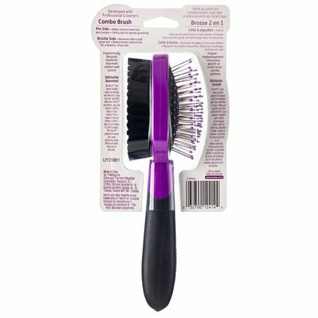 HARTZ BRUSH COMBO CAT BLK/PUPR 32700124144